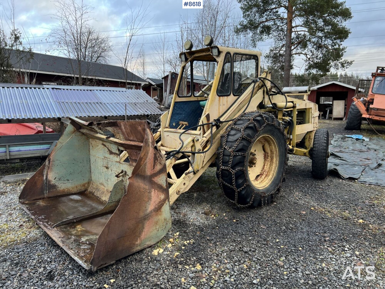 Rear Loader VOLVO BM 350 (SEE VIDEOS) - מעמיס גלגלים: תמונה 1 Rear Loader VOLVO BM 350 (SEE VIDEOS) - מעמיס גלגלים: תמונה 1