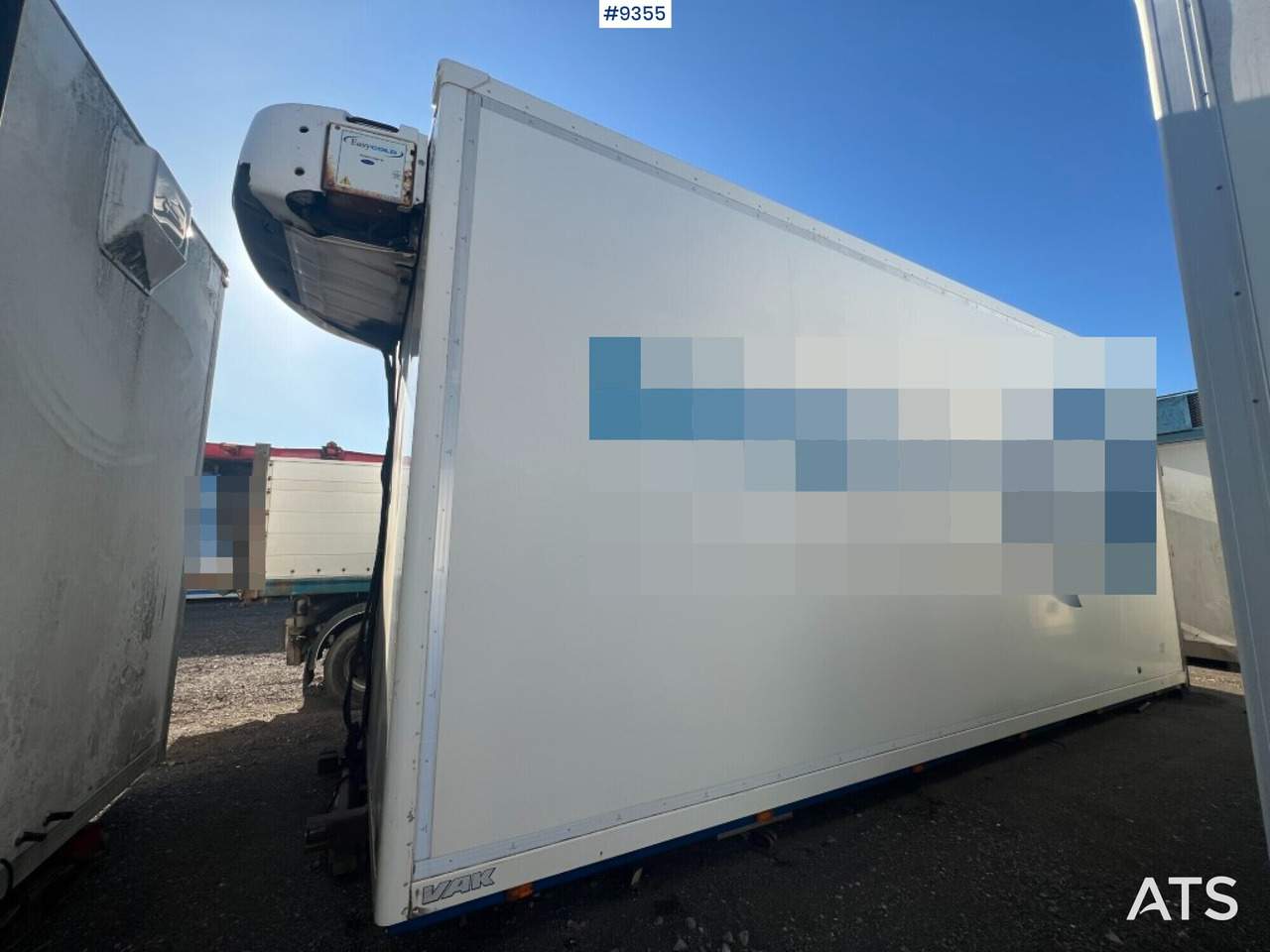 Refrigerated trailer cabinet VAK - גוף החלפה למקרר: תמונה 2 Refrigerated trailer cabinet VAK - גוף החלפה למקרר: תמונה 2