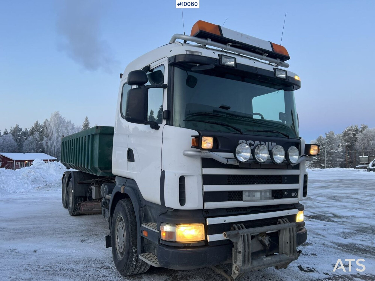 SCANIA R164 Tipper truck with plow equipment (VIDEO) - מזהיר: תמונה 4 SCANIA R164 Tipper truck with plow equipment (VIDEO) - מזהיר: תמונה 4