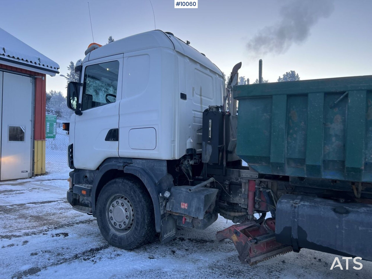 SCANIA R164 Tipper truck with plow equipment (VIDEO) - מזהיר: תמונה 2 SCANIA R164 Tipper truck with plow equipment (VIDEO) - מזהיר: תמונה 2