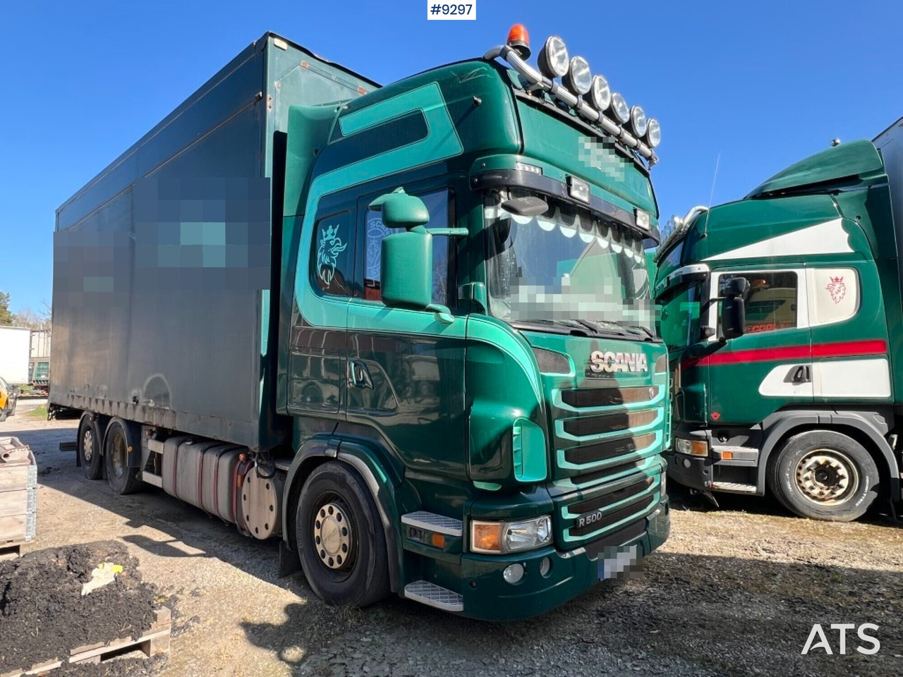 SCANIA R500 LB 6X2*4 HNB Visir with Visir trailer BRIAB - משאית תיבה: תמונה 2 SCANIA R500 LB 6X2*4 HNB Visir with Visir trailer BRIAB - משאית תיבה: תמונה 2