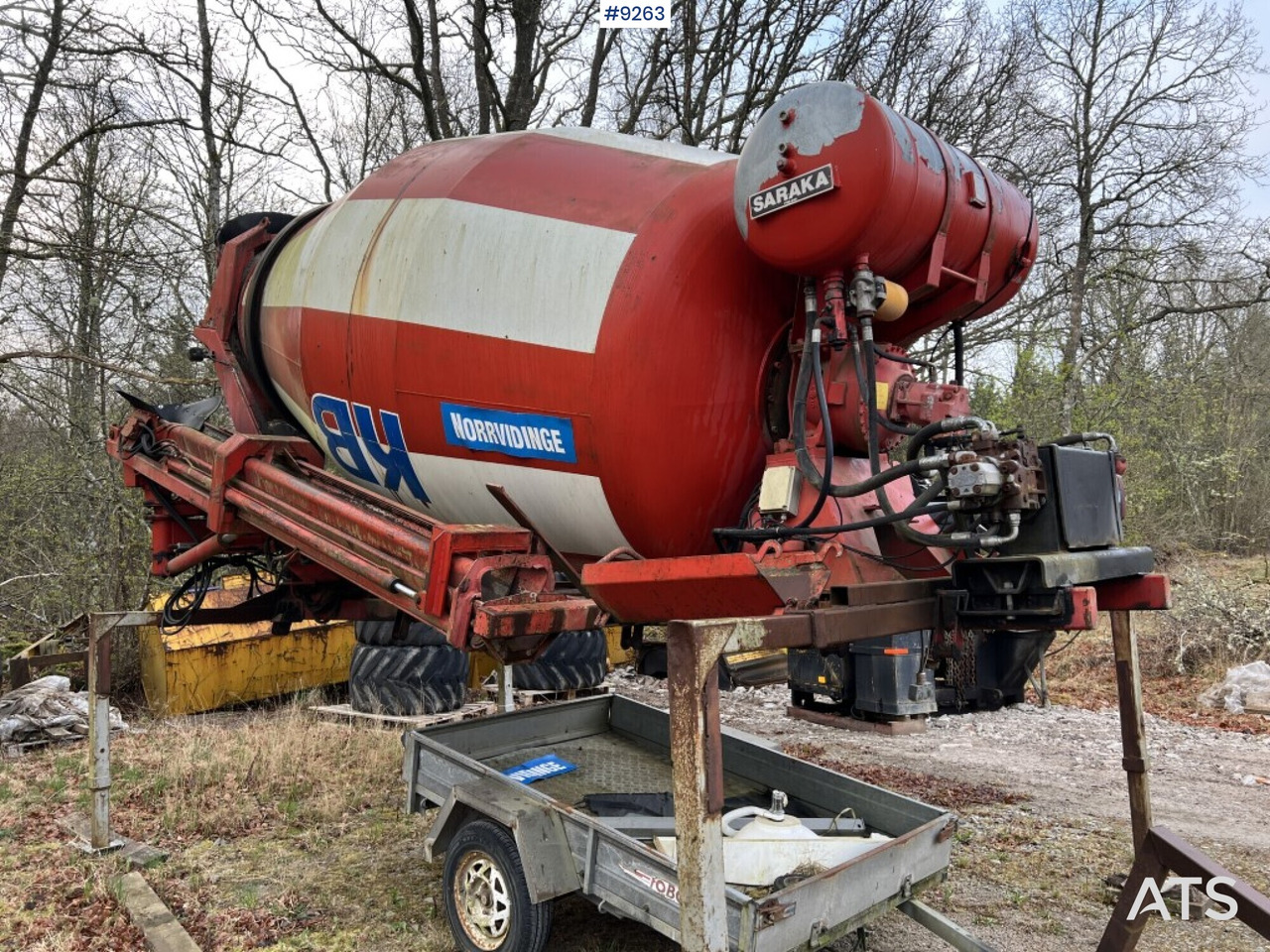 Saraka Concrete mixer - תוף מערבל בטון: תמונה 5 Saraka Concrete mixer - תוף מערבל בטון: תמונה 5