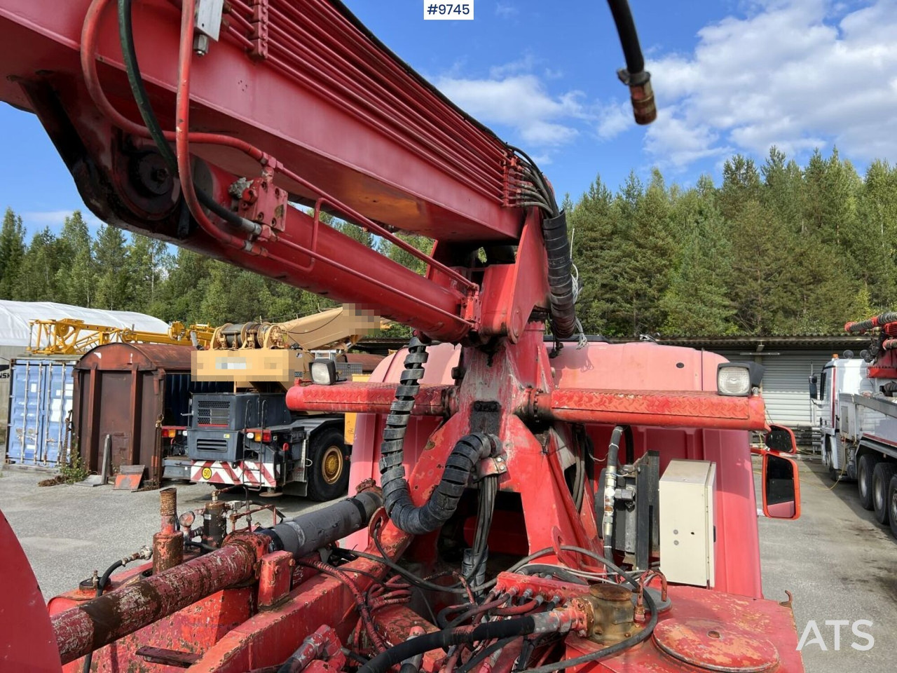 Scania P230 with Concrete pump - משאית משאבת בטון: תמונה 5 Scania P230 with Concrete pump - משאית משאבת בטון: תמונה 5