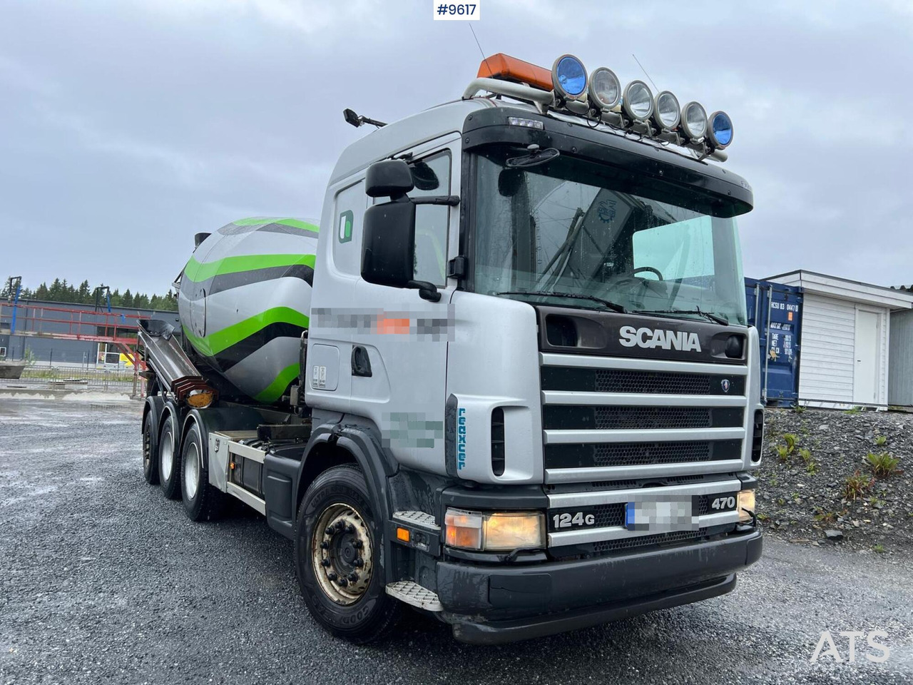 משאית מערבלת בטון Scania R124 tridem with LAXO quick release / Concrete truck: תמונה 7