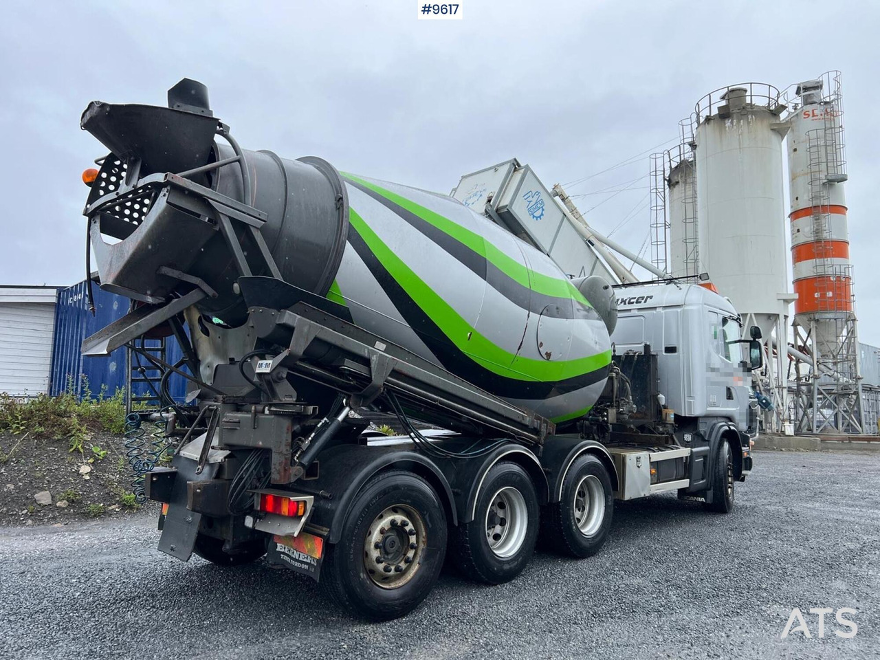 משאית מערבלת בטון Scania R124 tridem with LAXO quick release / Concrete truck: תמונה 8