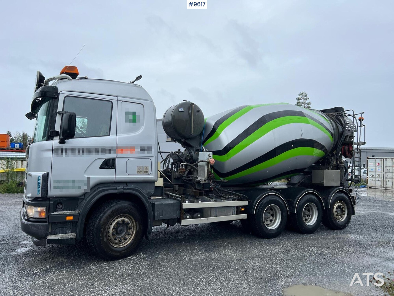 משאית מערבלת בטון Scania R124 tridem with LAXO quick release / Concrete truck: תמונה 11
