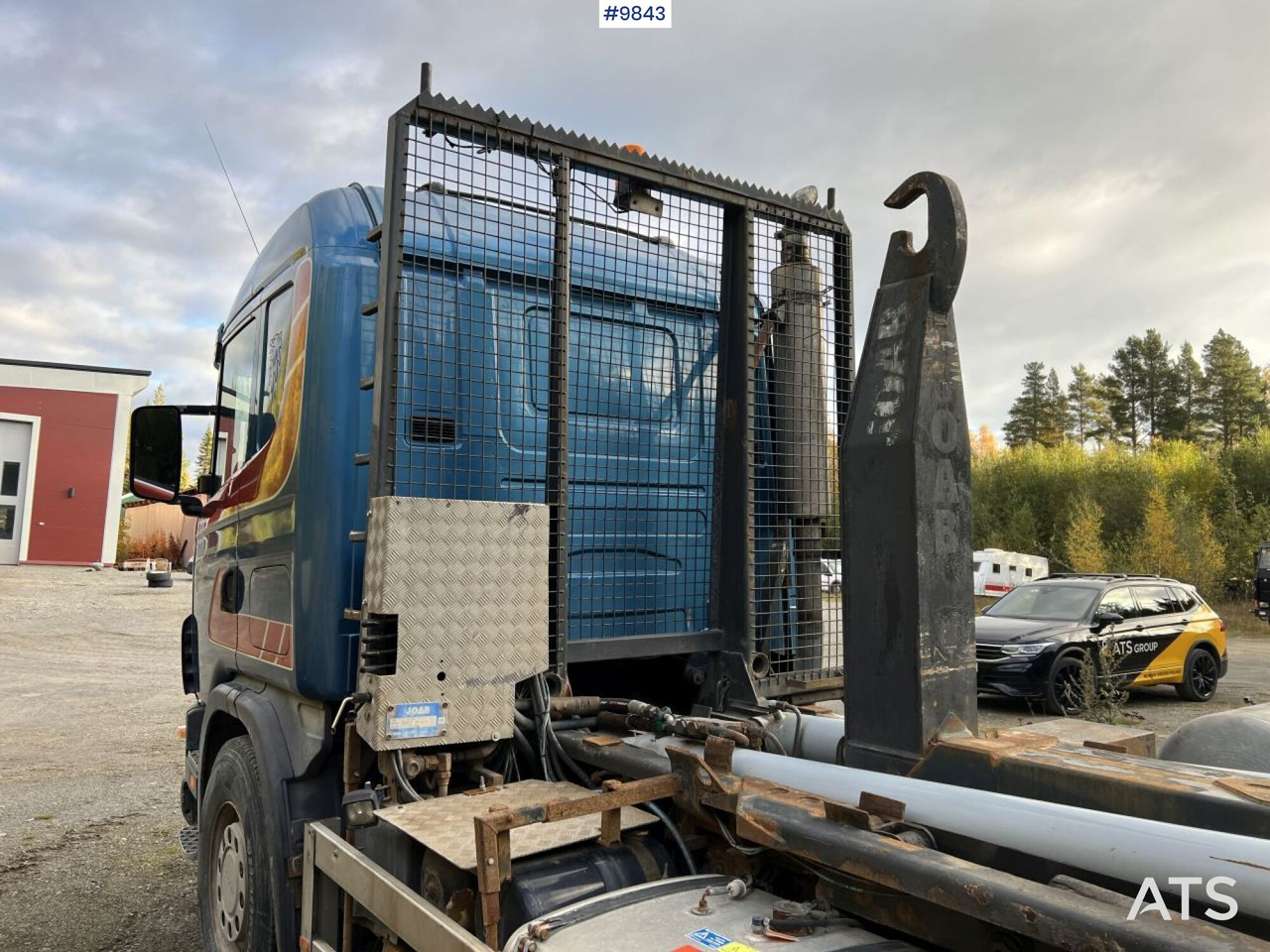 Scania R144 Hook Truck with plow equipment - משאית הרמת וו: תמונה 5 Scania R144 Hook Truck with plow equipment - משאית הרמת וו: תמונה 5