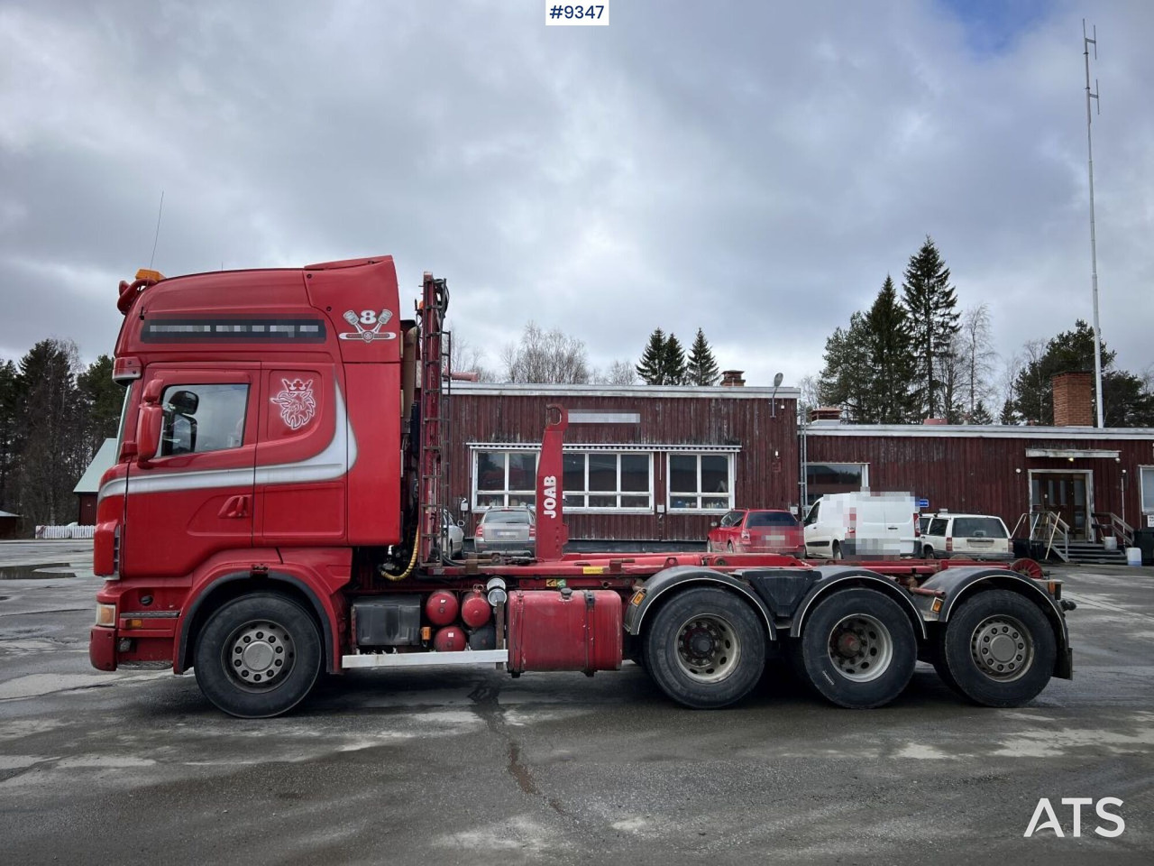 Scania R500 Tridem Hooklift (VIDEO) - משאית הרמת וו: תמונה 3 Scania R500 Tridem Hooklift (VIDEO) - משאית הרמת וו: תמונה 3