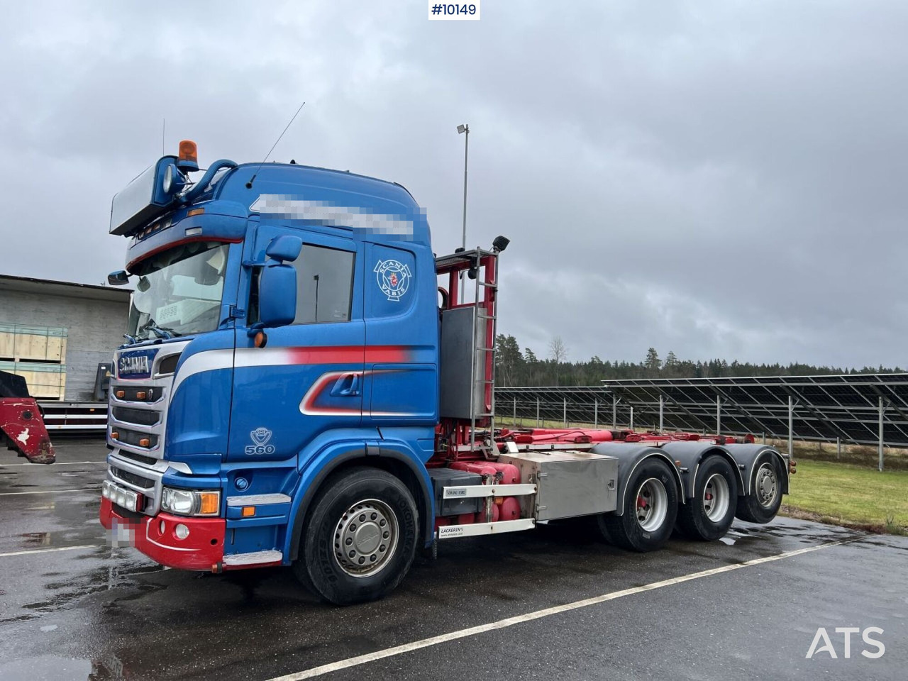 Scania R560 Tridem Hooklift Truck - משאית הרמת וו: תמונה 4 Scania R560 Tridem Hooklift Truck - משאית הרמת וו: תמונה 4