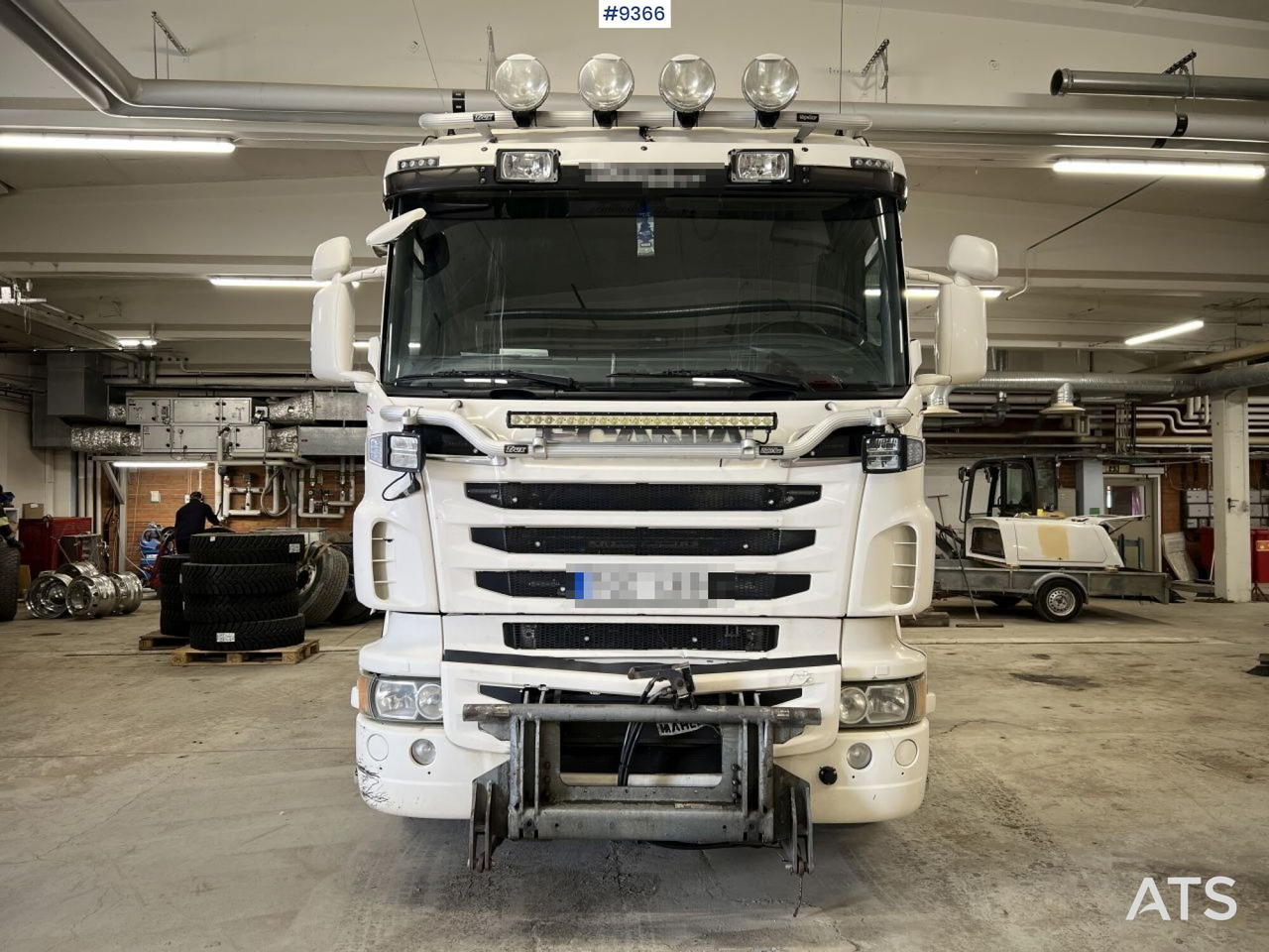 Scania R560 with laxo lock and plow equipment - מזהיר: תמונה 4 Scania R560 with laxo lock and plow equipment - מזהיר: תמונה 4