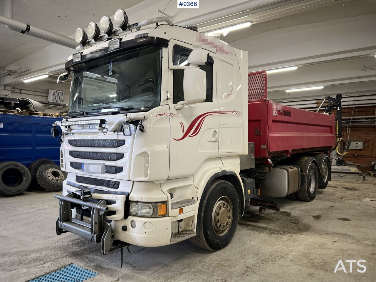Scania R560 with laxo lock and plow equipment - מזהיר: תמונה 1 Scania R560 with laxo lock and plow equipment - מזהיר: תמונה 1