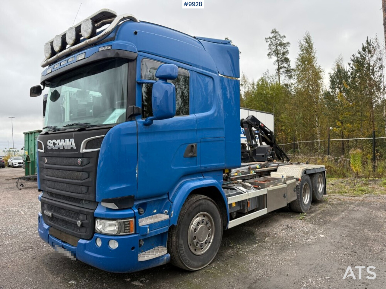 Scania R580 Hook truck - משאית הרמת וו: תמונה 1 Scania R580 Hook truck - משאית הרמת וו: תמונה 1