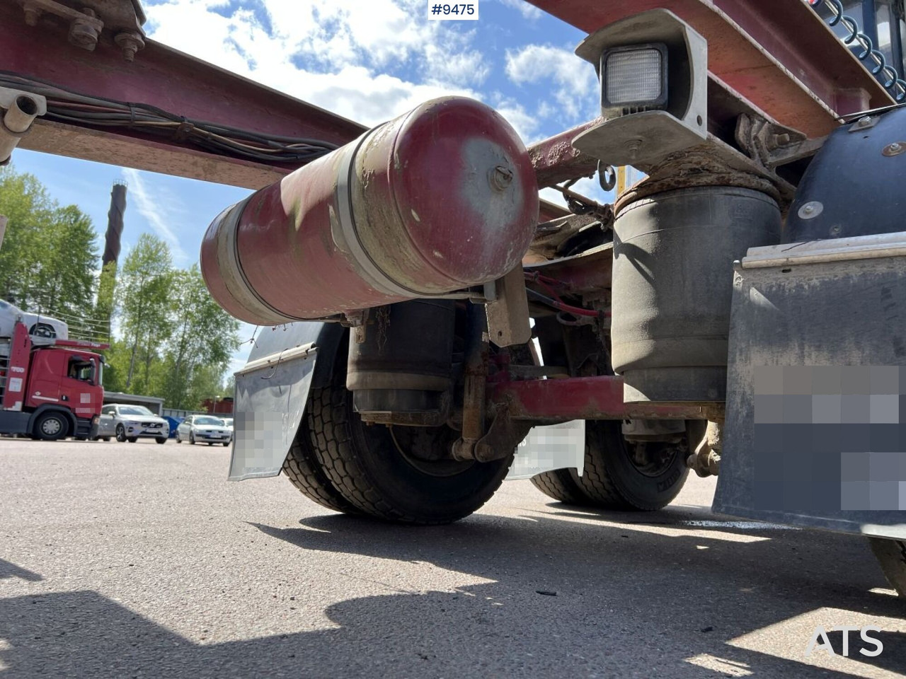 משאית עץ Scania R580 Timmerbil med kran och släp, Timmerekipage: תמונה 18