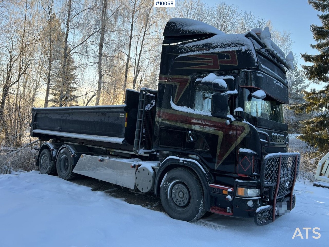 Scania R730 Hooklift truck with double flatbed - משאית הרמת וו: תמונה 3 Scania R730 Hooklift truck with double flatbed - משאית הרמת וו: תמונה 3