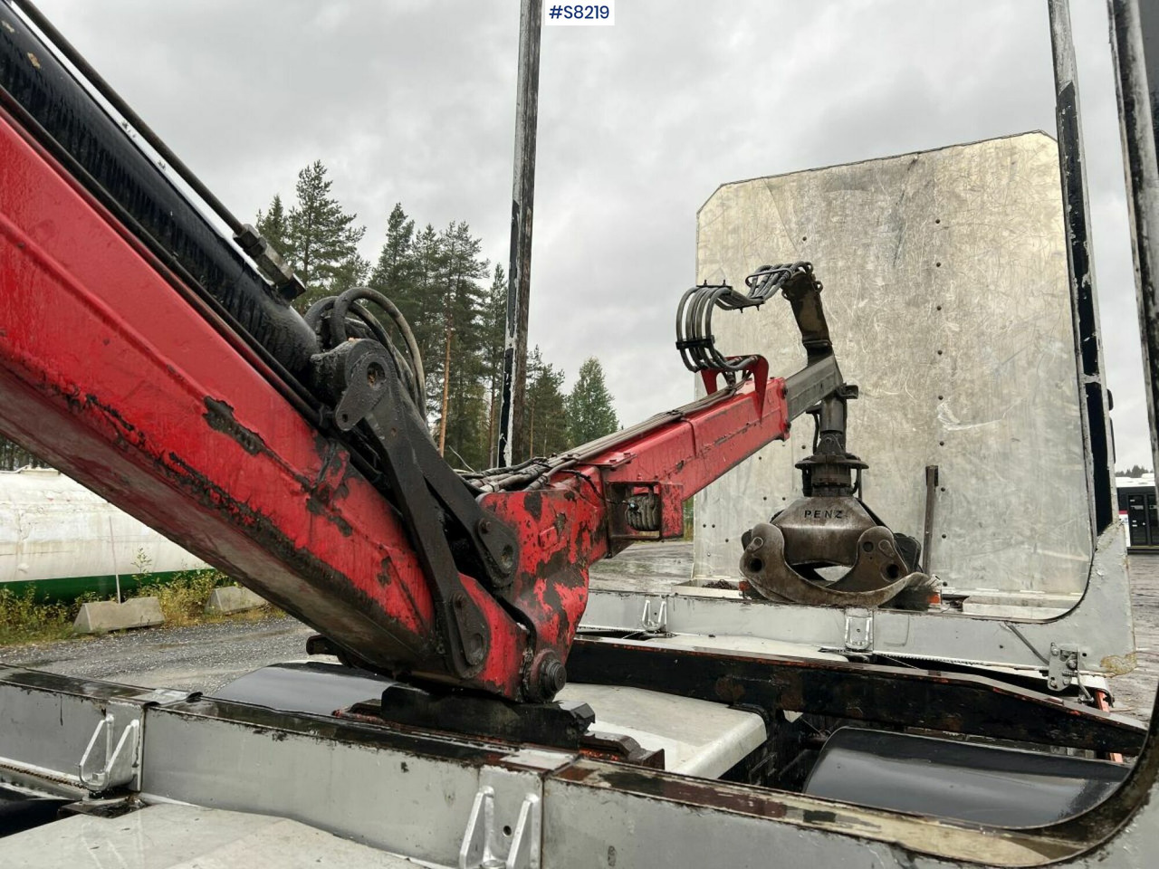 Scania R730 Timber truck with wagon and crane - משאית עץ: תמונה 4 Scania R730 Timber truck with wagon and crane - משאית עץ: תמונה 4