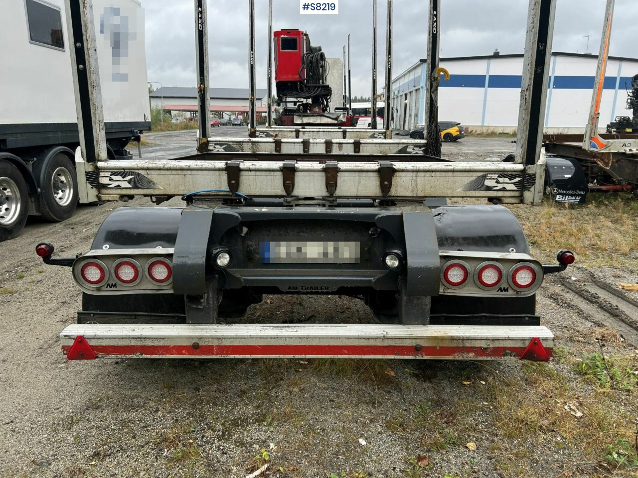 Scania R730 Timber truck with wagon and crane - משאית עץ: תמונה 5 Scania R730 Timber truck with wagon and crane - משאית עץ: תמונה 5