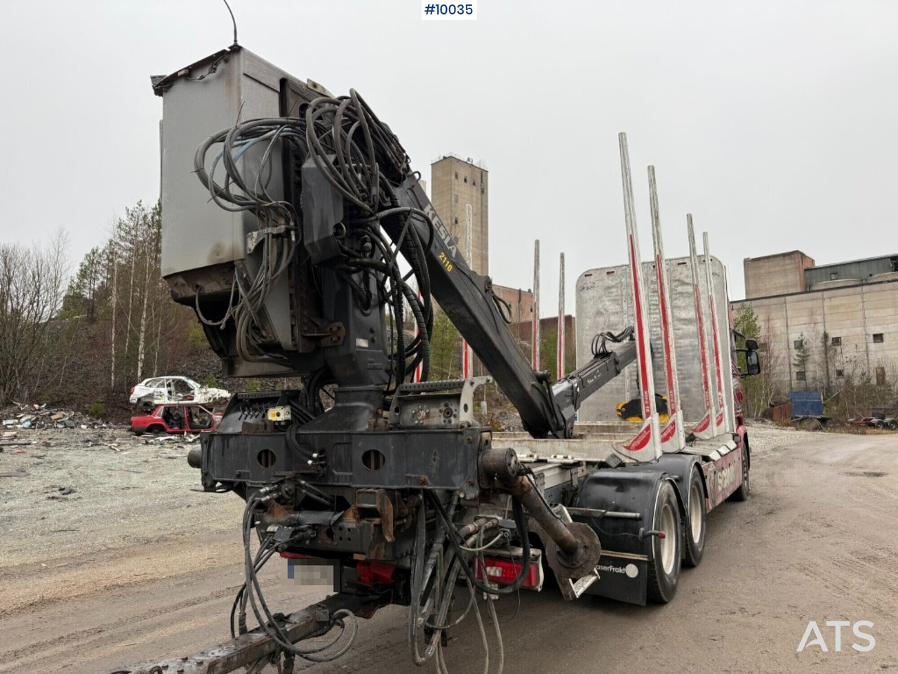 Scania R730 timber truck with crane and trailer (VIDEO) - משאית עץ, משאית מנוף: תמונה 5 Scania R730 timber truck with crane and trailer (VIDEO) - משאית עץ, משאית מנוף: תמונה 5