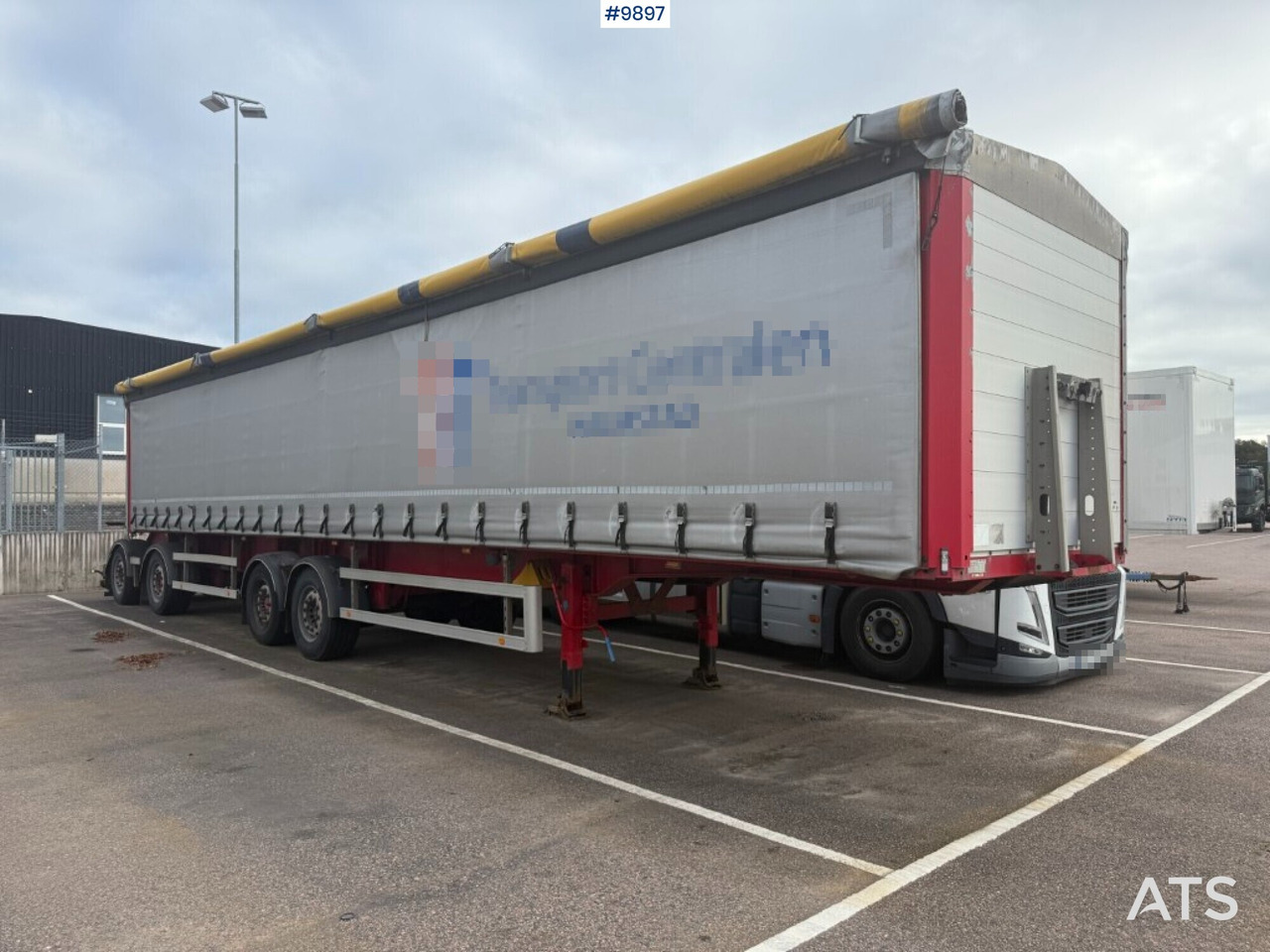 Specialtrailer HRD SPLB4N - סמיטריילר עם וילונות צד: תמונה 1 Specialtrailer HRD SPLB4N - סמיטריילר עם וילונות צד: תמונה 1