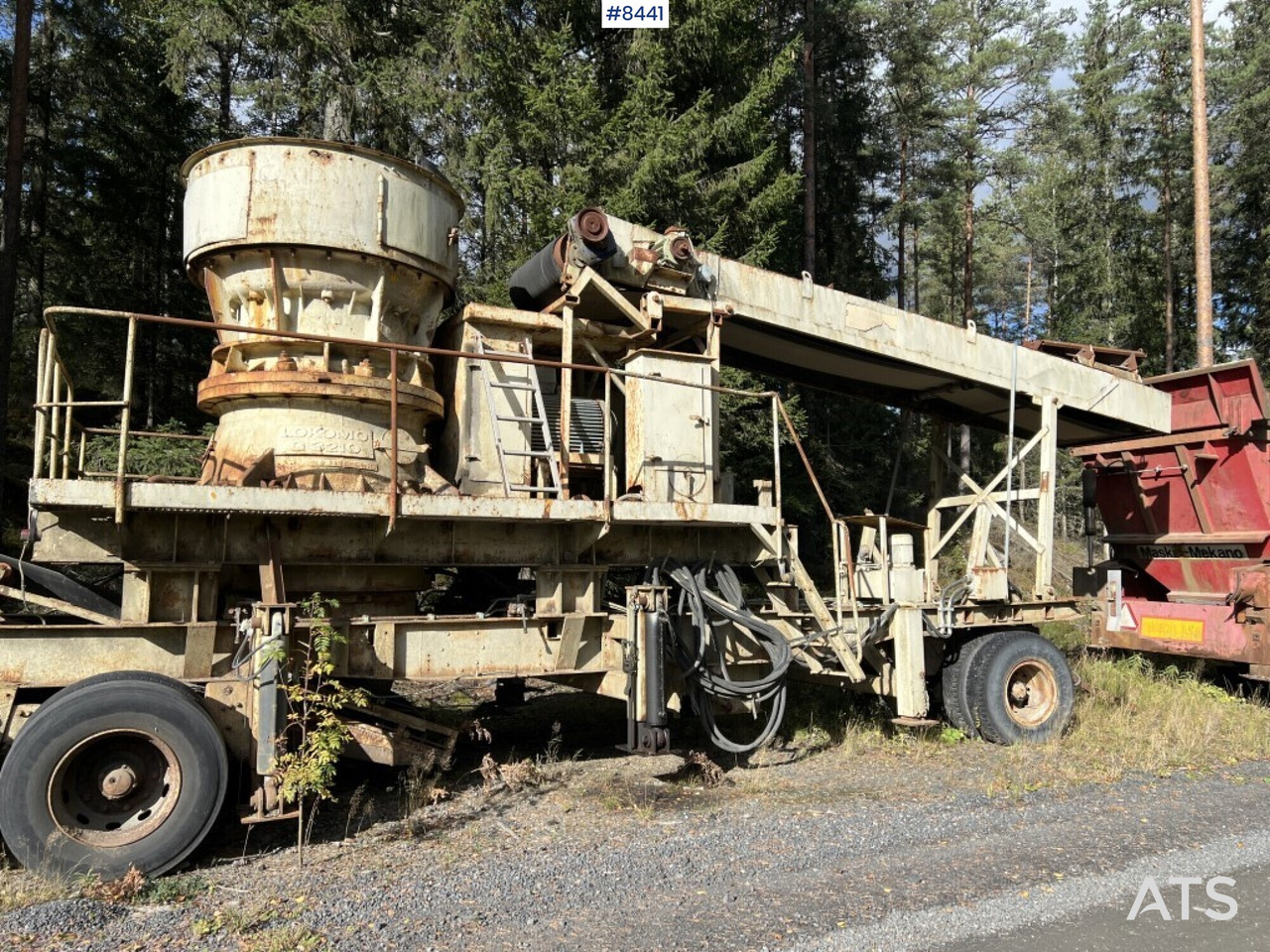 Spindle Crusher, Lokomo G3210 - מגרסה: תמונה 4 Spindle Crusher, Lokomo G3210 - מגרסה: תמונה 4
