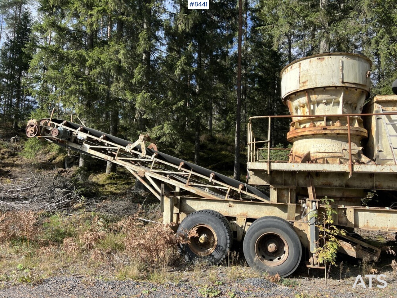Spindle Crusher, Lokomo G3210 - מגרסה: תמונה 2 Spindle Crusher, Lokomo G3210 - מגרסה: תמונה 2