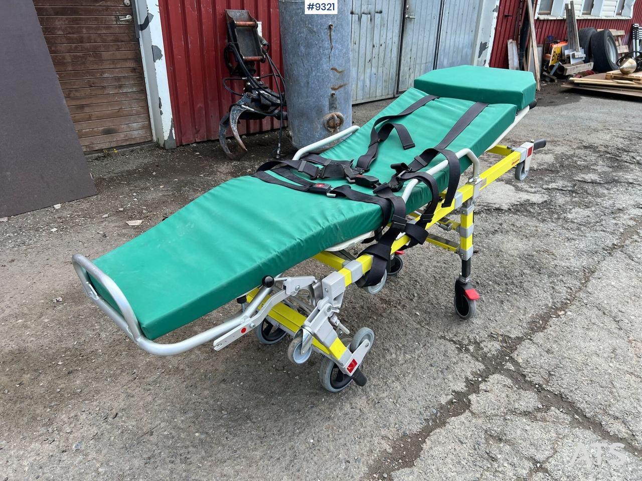 Stretcher 2000MA 20G - Akutbår/Taxibår - כלי/ ציוד: תמונה 2 Stretcher 2000MA 20G - Akutbår/Taxibår - כלי/ ציוד: תמונה 2