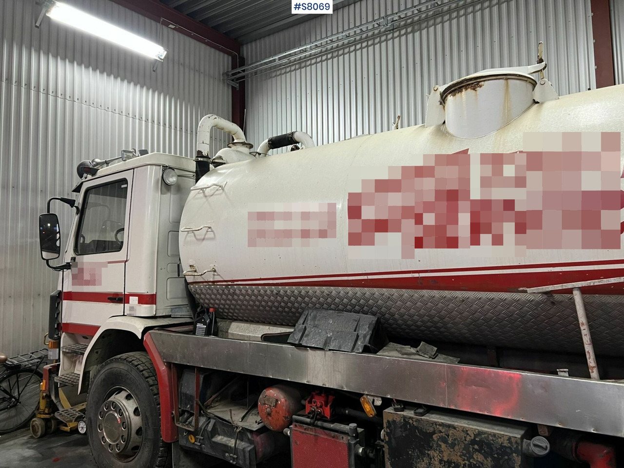 Suction/Combi truck, Scania P92H 4x2, Rep-object - משאית ואקום: תמונה 5 Suction/Combi truck, Scania P92H 4x2, Rep-object - משאית ואקום: תמונה 5