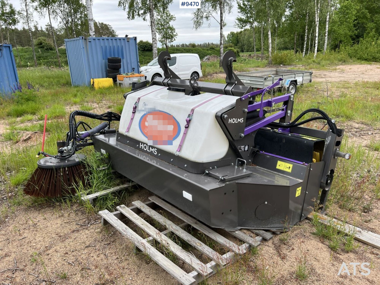 Sweeper HOLMS PH250B - ציוד בנייה: תמונה 4 Sweeper HOLMS PH250B - ציוד בנייה: תמונה 4