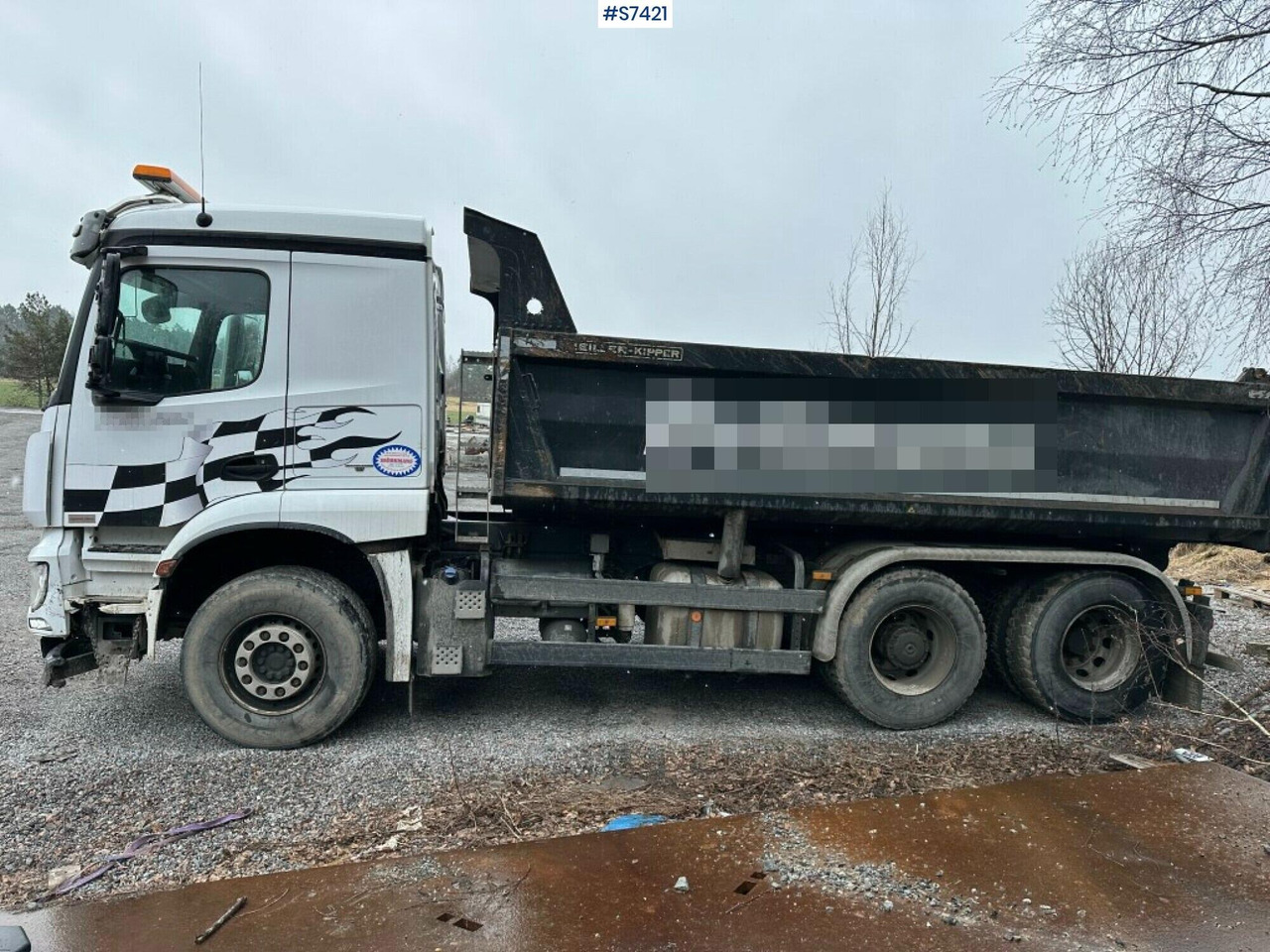 TIPPER TRUCK, MERCEDES-BENZ AROCS - מזהיר: תמונה 2 TIPPER TRUCK, MERCEDES-BENZ AROCS - מזהיר: תמונה 2