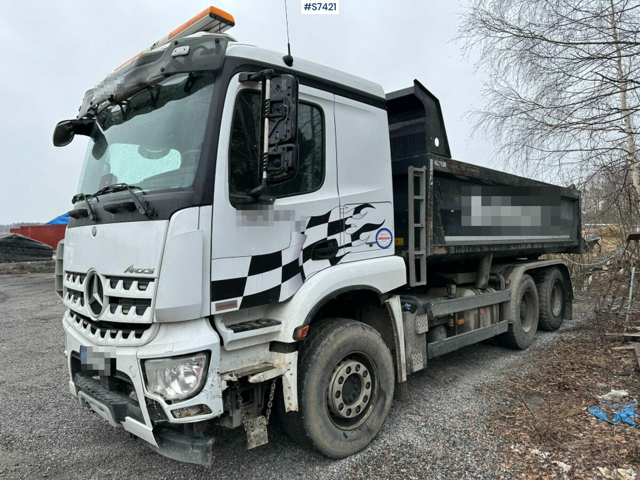TIPPER TRUCK, MERCEDES-BENZ AROCS - מזהיר: תמונה 1 TIPPER TRUCK, MERCEDES-BENZ AROCS - מזהיר: תמונה 1