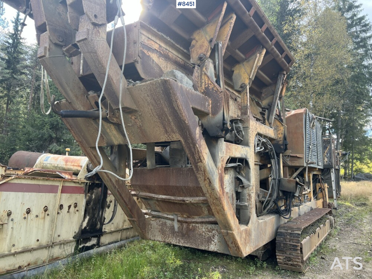 Track Crusher, Tesab, Type:10585 - מגרסה: תמונה 1 Track Crusher, Tesab, Type:10585 - מגרסה: תמונה 1