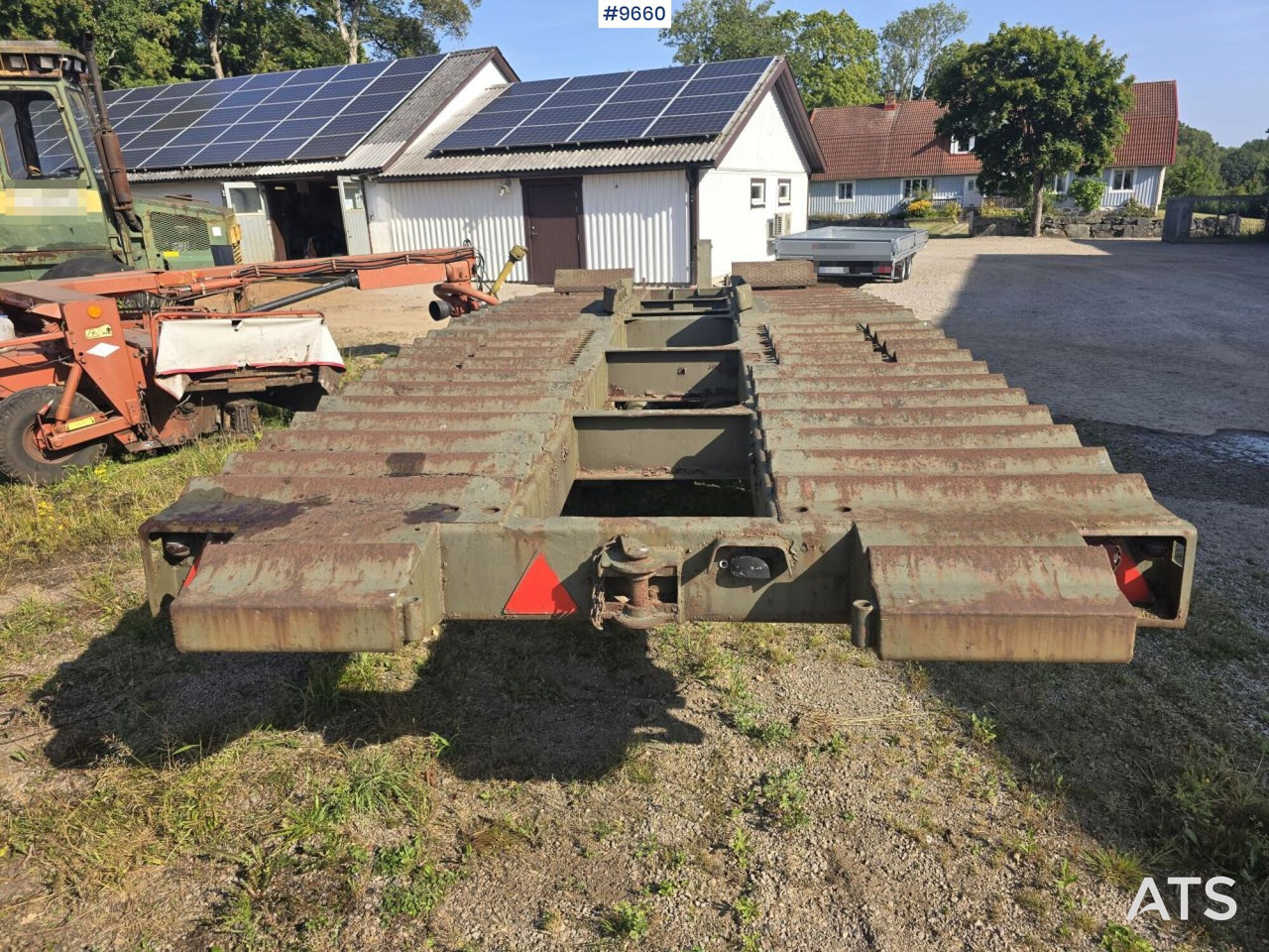 Transport trailer with automatic tipping - קרון נגרר עם מזהיר: תמונה 4 Transport trailer with automatic tipping - קרון נגרר עם מזהיר: תמונה 4