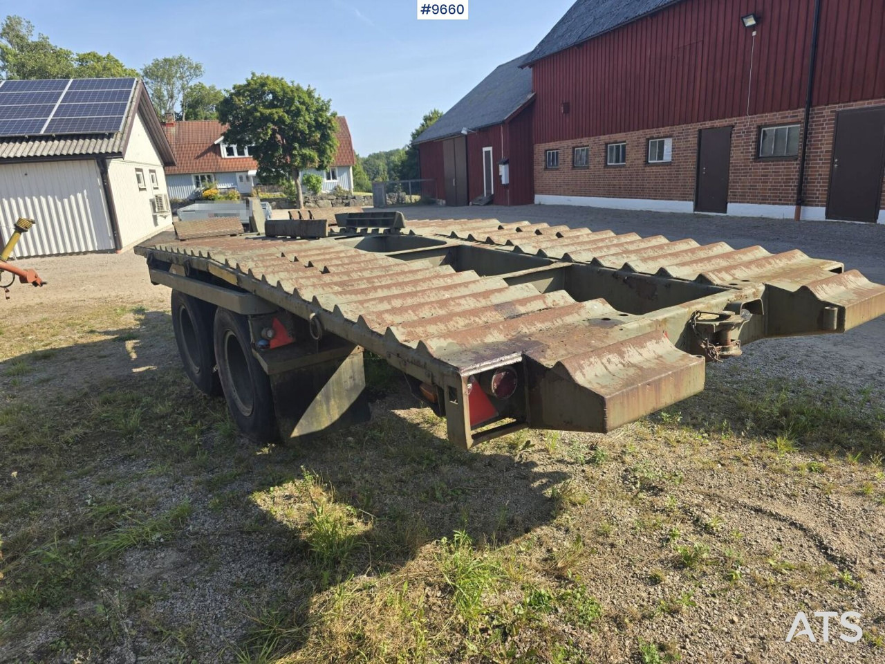 Transport trailer with automatic tipping - קרון נגרר עם מזהיר: תמונה 5 Transport trailer with automatic tipping - קרון נגרר עם מזהיר: תמונה 5
