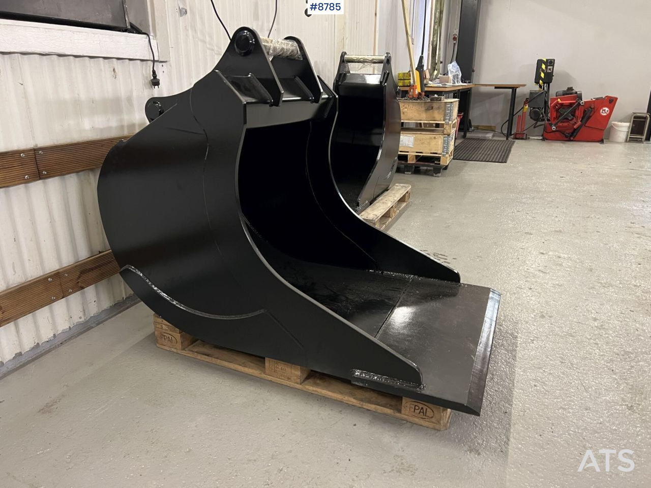Trench bucket S60 bracket, width 900 mm, volume 700 L - דלי מחפר: תמונה 2 Trench bucket S60 bracket, width 900 mm, volume 700 L - דלי מחפר: תמונה 2