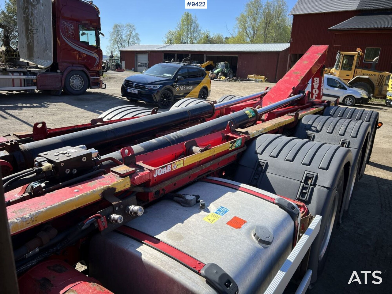 Tridem Hooklift Truck Scania G490 with plow brackets - משאית הרמת וו: תמונה 5 Tridem Hooklift Truck Scania G490 with plow brackets - משאית הרמת וו: תמונה 5