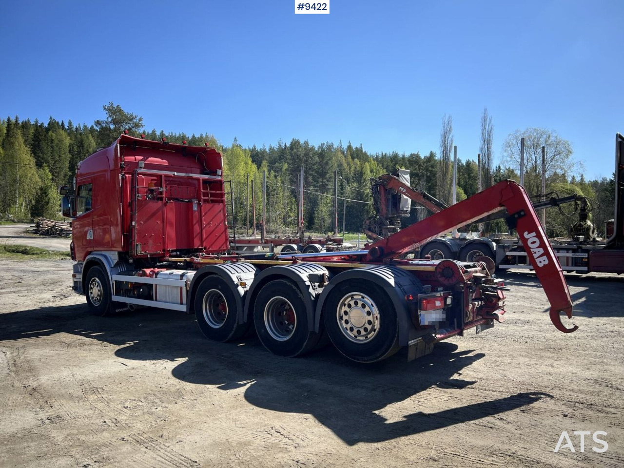 Tridem Hooklift Truck Scania G490 with plow brackets - משאית הרמת וו: תמונה 4 Tridem Hooklift Truck Scania G490 with plow brackets - משאית הרמת וו: תמונה 4