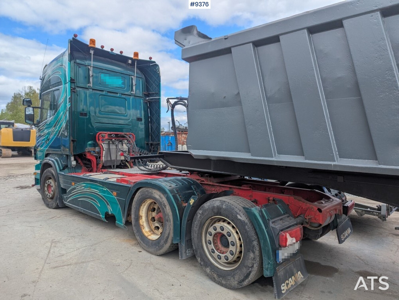 Truck unit Scania R730 V8 6X2 with RKP tipping trailer (VIDEO) - יחידת טרקטור: תמונה 3 Truck unit Scania R730 V8 6X2 with RKP tipping trailer (VIDEO) - יחידת טרקטור: תמונה 3