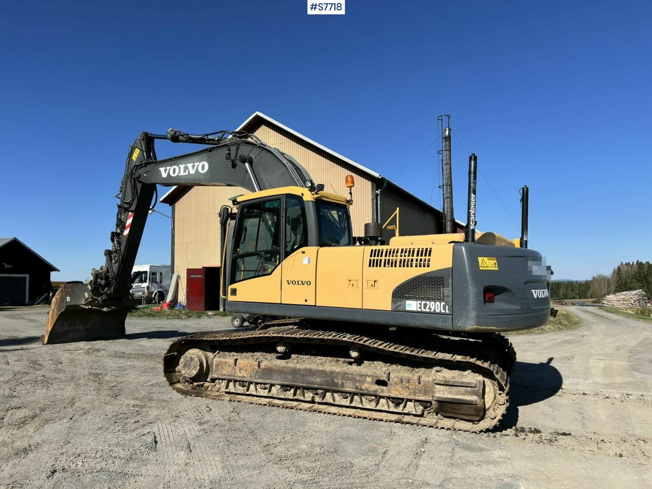 VOLVO EC 290 CL WITH DIGGING SYSTEM AND GEAR (SEE VIDEO) - מחפר: תמונה 3 VOLVO EC 290 CL WITH DIGGING SYSTEM AND GEAR (SEE VIDEO) - מחפר: תמונה 3