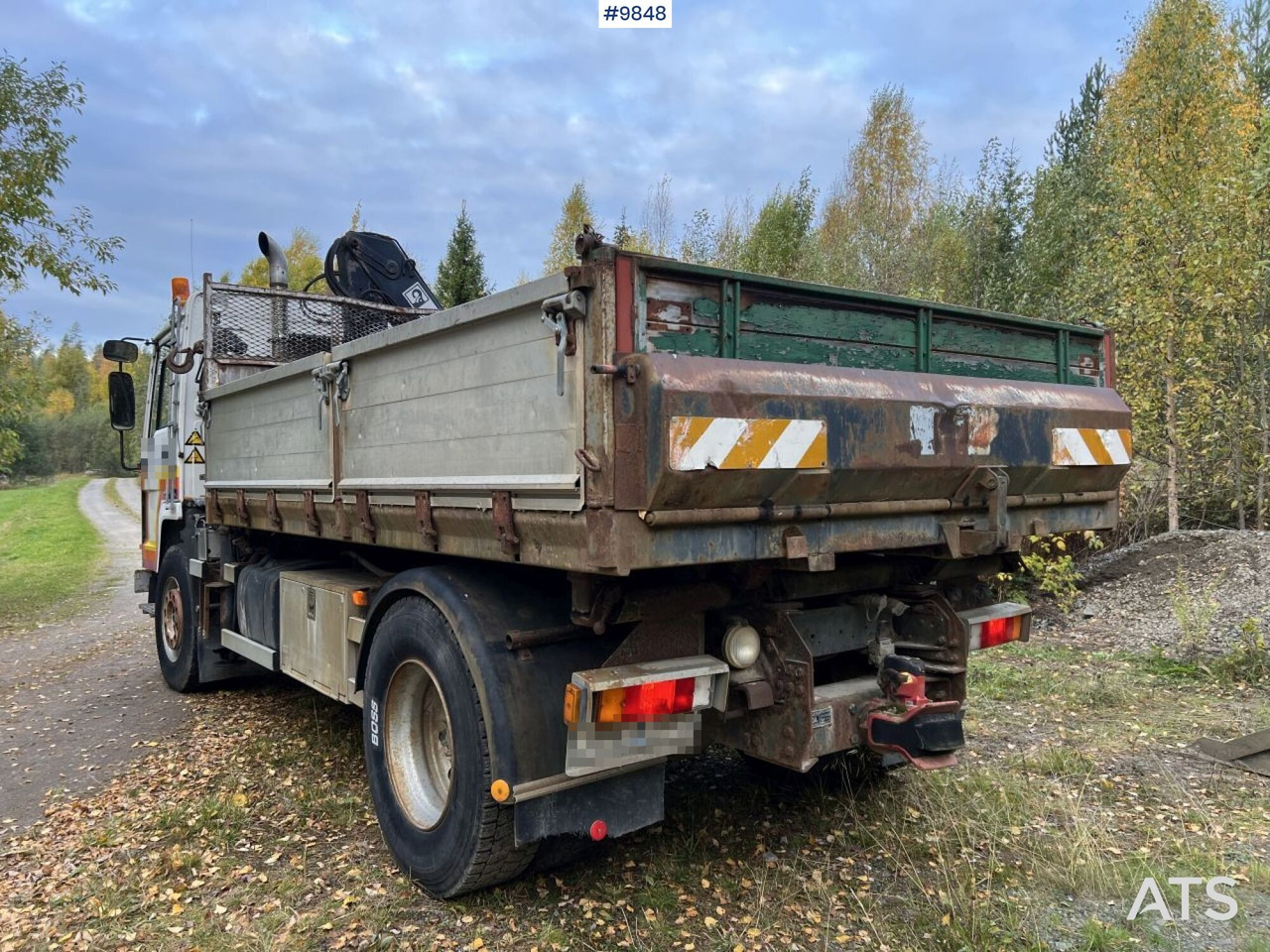 VOLVO FL7 4X2 Crane truck/Dump truck with Hiab071 crane - מזהיר, משאית מנוף: תמונה 5 VOLVO FL7 4X2 Crane truck/Dump truck with Hiab071 crane - מזהיר, משאית מנוף: תמונה 5