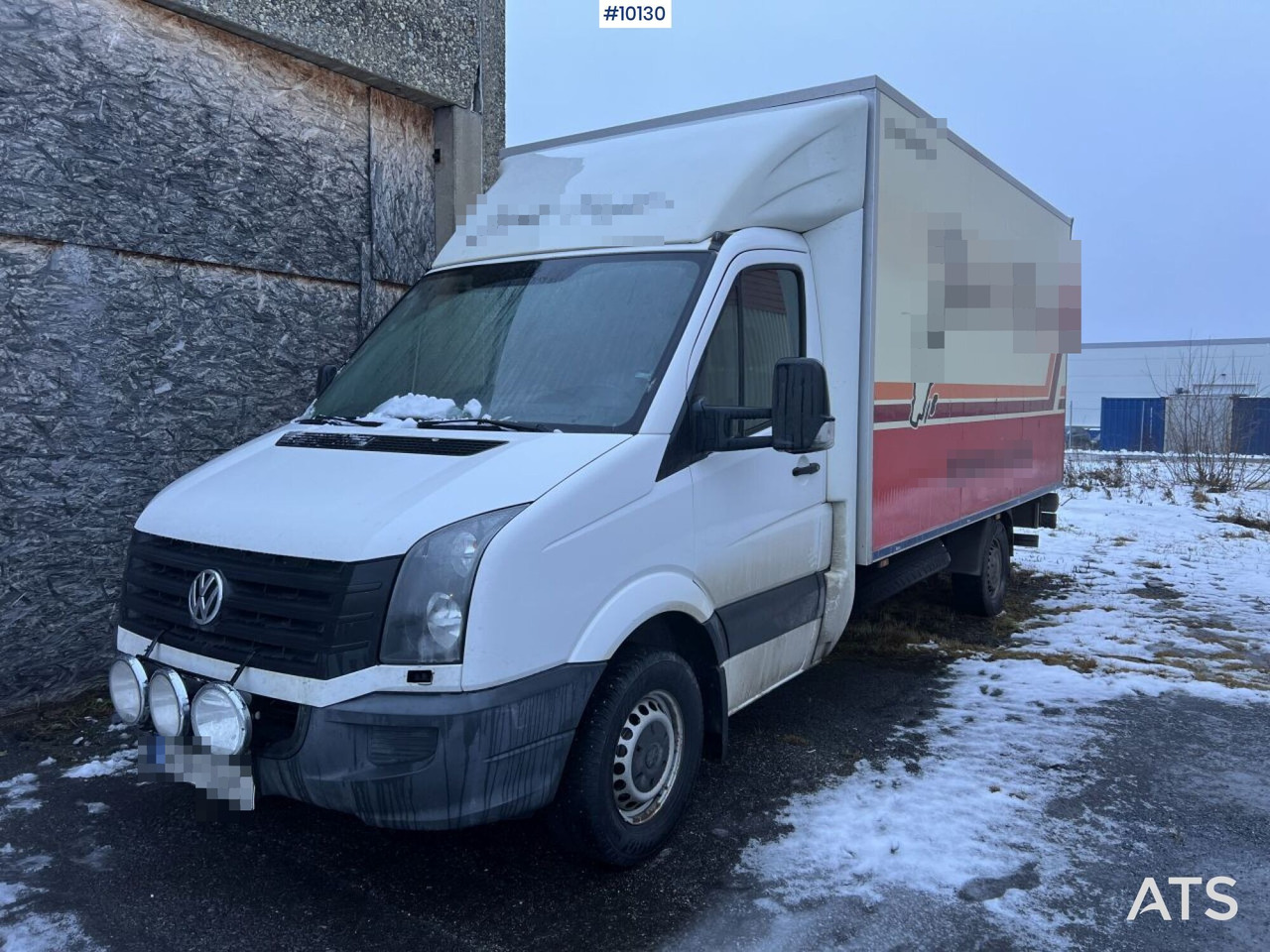 VW Volkswagen Crafter van with tailgate lift - Reparation OBJECT - כלי רכב מסחרי עם תיבה: תמונה 1 VW Volkswagen Crafter van with tailgate lift - Reparation OBJECT - כלי רכב מסחרי עם תיבה: תמונה 1