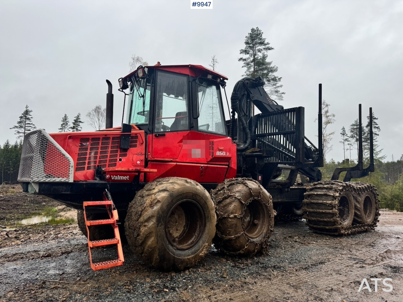 Valmet 860 forwarder (VIDEO) - משלח: תמונה 1 Valmet 860 forwarder (VIDEO) - משלח: תמונה 1