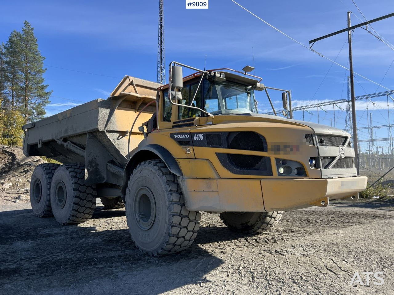 Volvo A40G dump truck - מסיר פסולת מפרקי: תמונה 4 Volvo A40G dump truck - מסיר פסולת מפרקי: תמונה 4