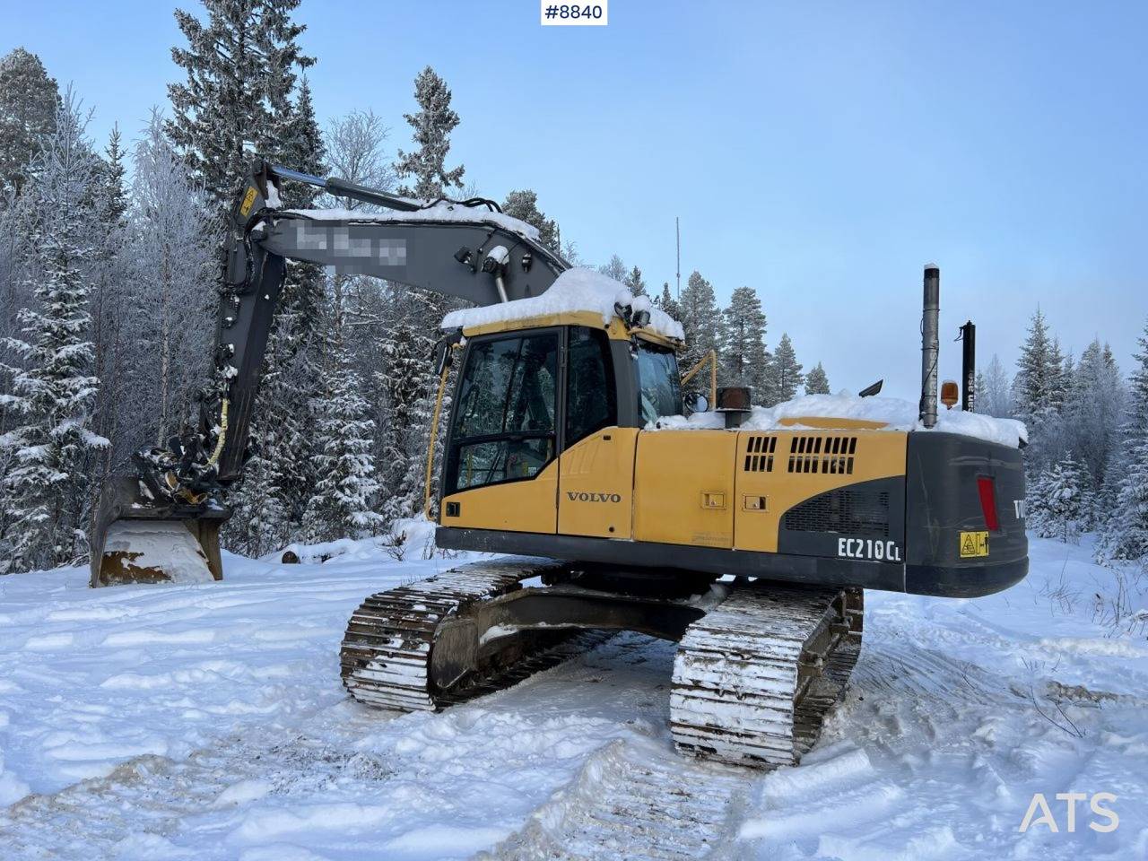 Volvo EC 210 CL crawler excavator (VIDEO) - מחפר סורק: תמונה 2 Volvo EC 210 CL crawler excavator (VIDEO) - מחפר סורק: תמונה 2