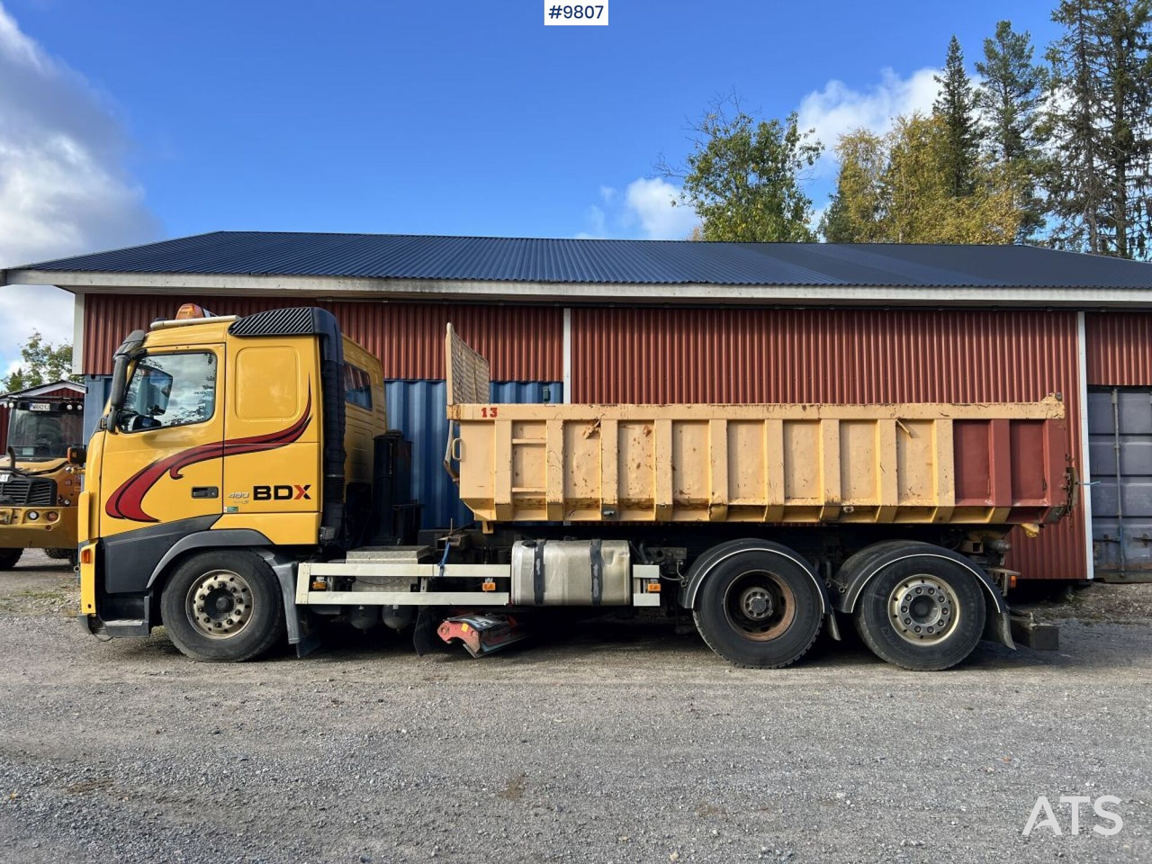 Volvo FH-480 6*2 with LAXO-Quick lock and plow equipment - מזהיר: תמונה 4 Volvo FH-480 6*2 with LAXO-Quick lock and plow equipment - מזהיר: תמונה 4