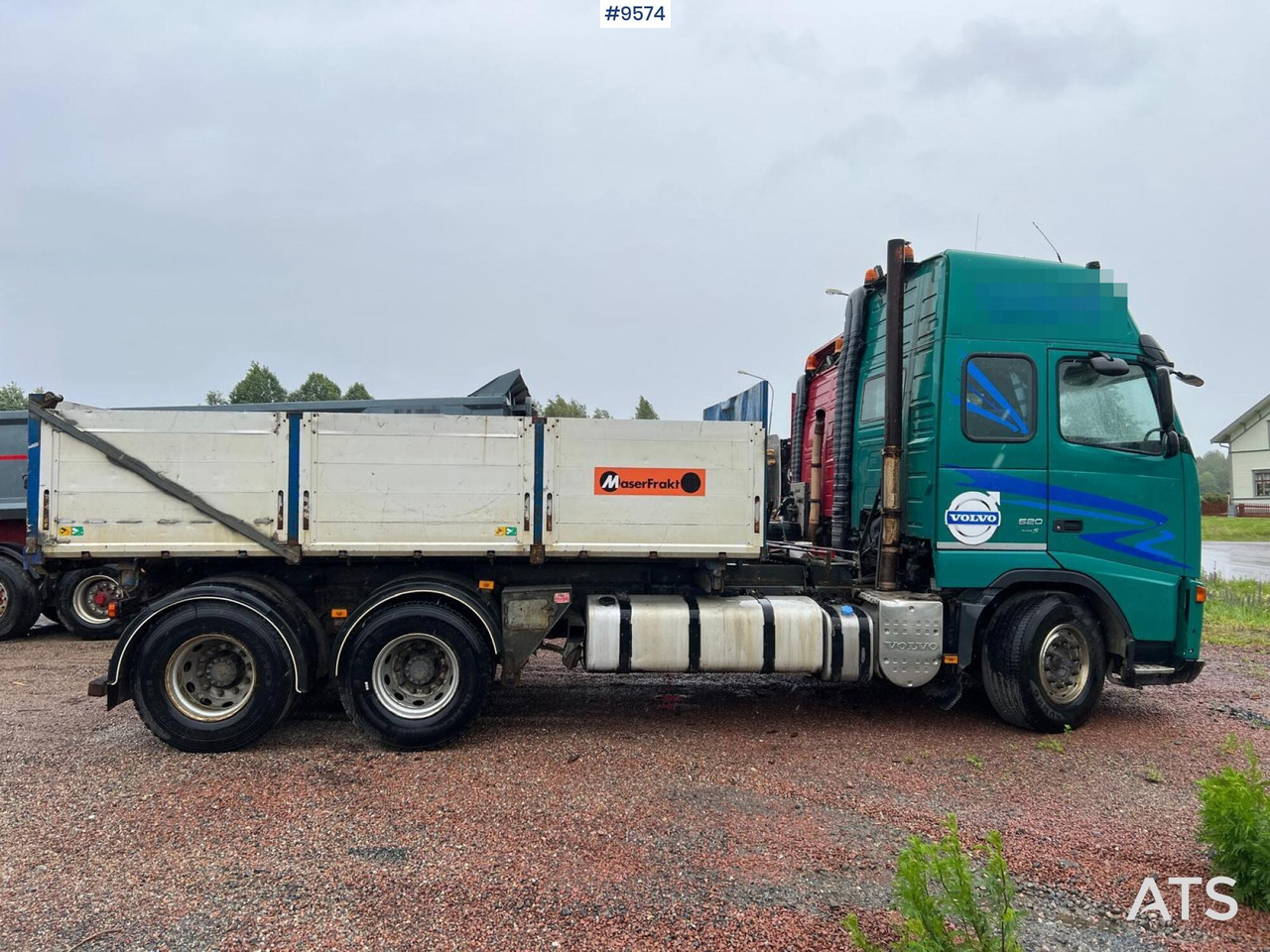 משאית צד נופל/ שטוחה Volvo FH 520 6X4 Quick lock with flatbed: תמונה 10