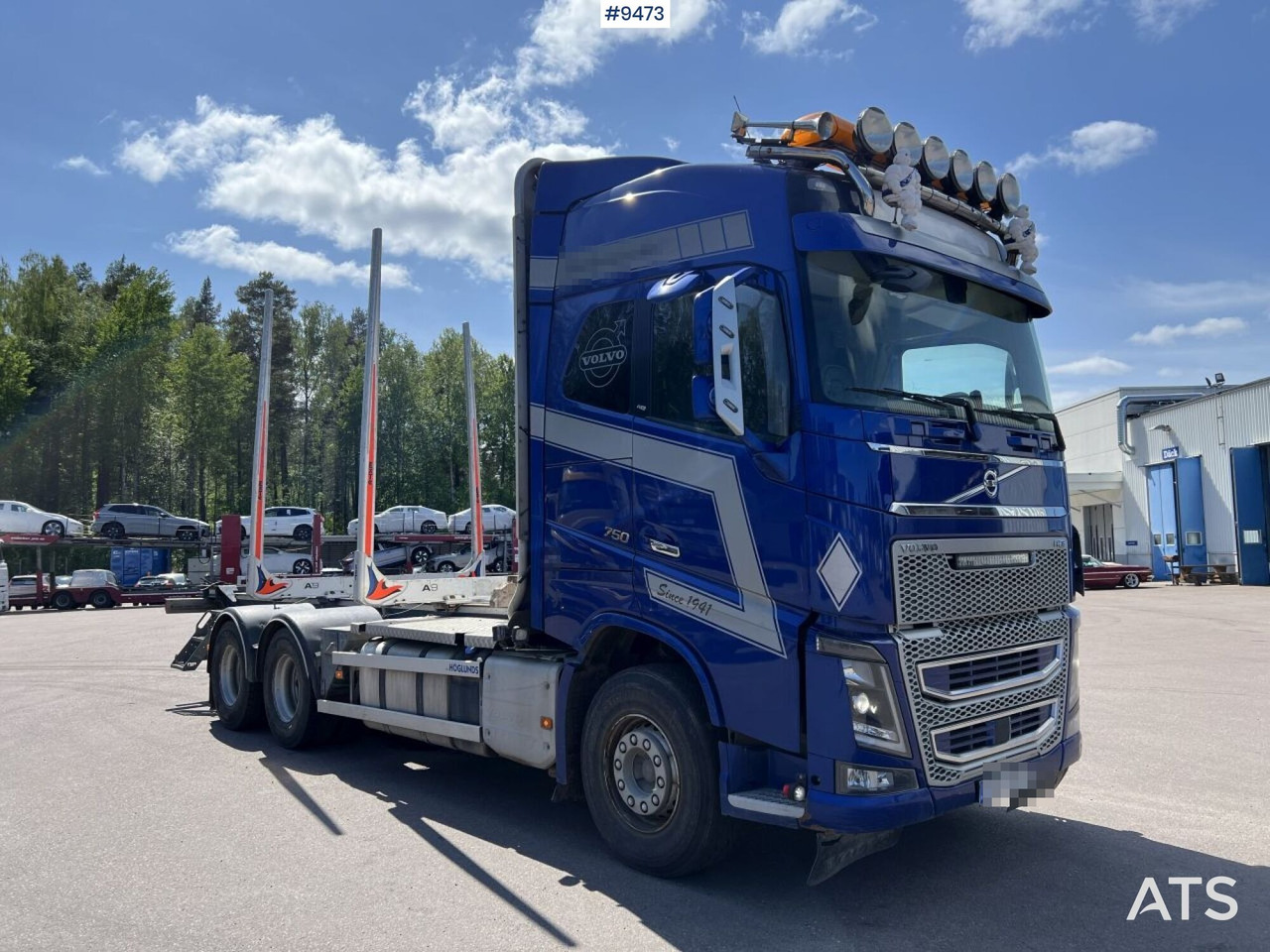Volvo FH16 750 Logging truck - משאית עץ: תמונה 2 Volvo FH16 750 Logging truck - משאית עץ: תמונה 2
