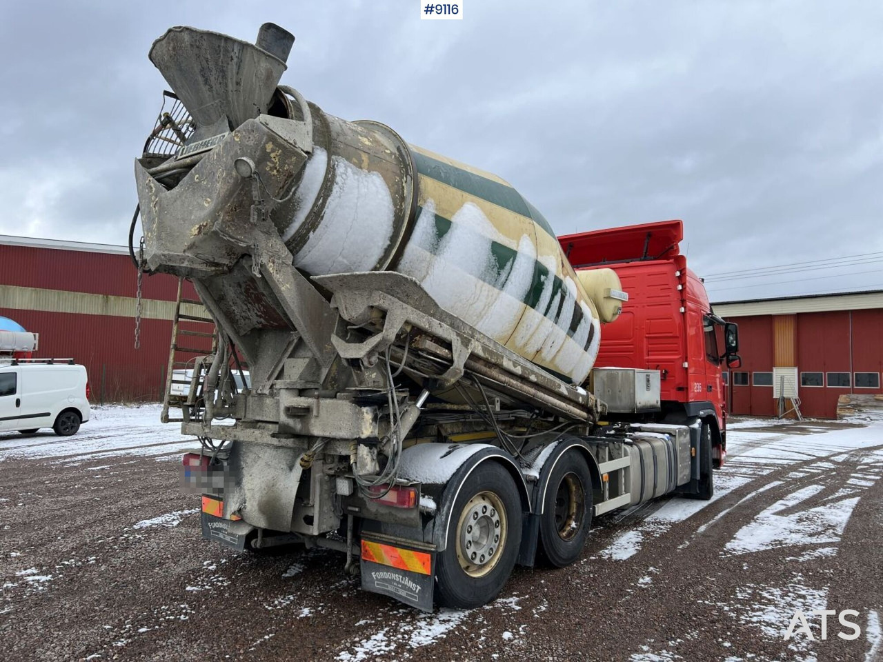 Volvo FM 6X2 Quick lock with concrete rotator (VIDEO) - משאית מערבלת בטון: תמונה 5 Volvo FM 6X2 Quick lock with concrete rotator (VIDEO) - משאית מערבלת בטון: תמונה 5