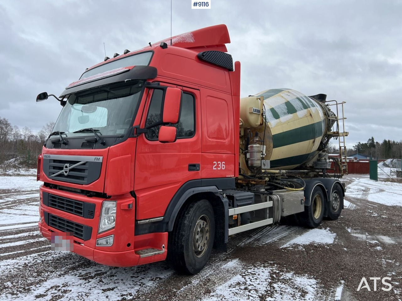 Volvo FM 6X2 Quick lock with concrete rotator (VIDEO) - משאית מערבלת בטון: תמונה 1 Volvo FM 6X2 Quick lock with concrete rotator (VIDEO) - משאית מערבלת בטון: תמונה 1