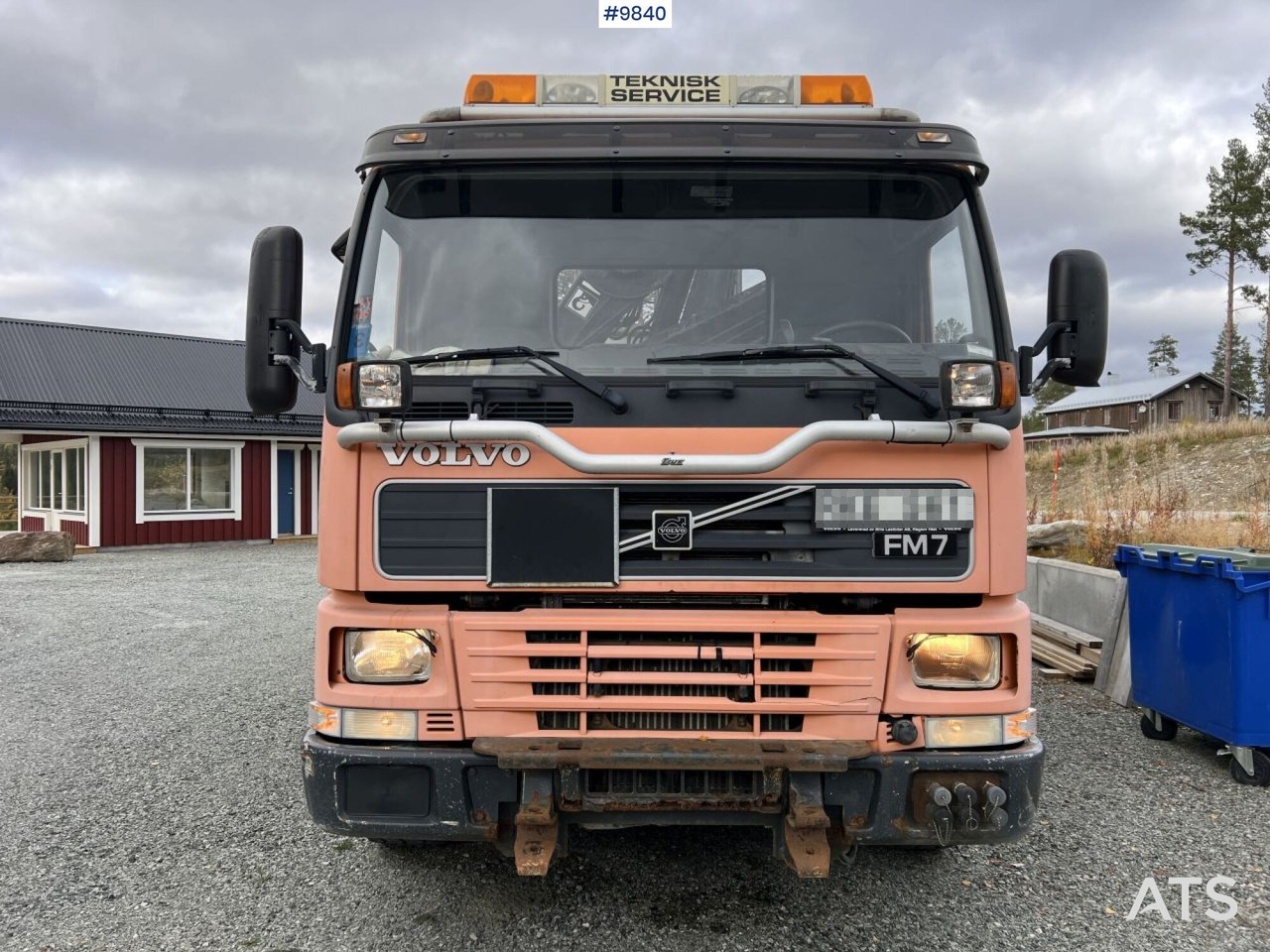 Volvo FM7 crane truck/tipper truck with Hiab 112 (video) - מזהיר: תמונה 2 Volvo FM7 crane truck/tipper truck with Hiab 112 (video) - מזהיר: תמונה 2