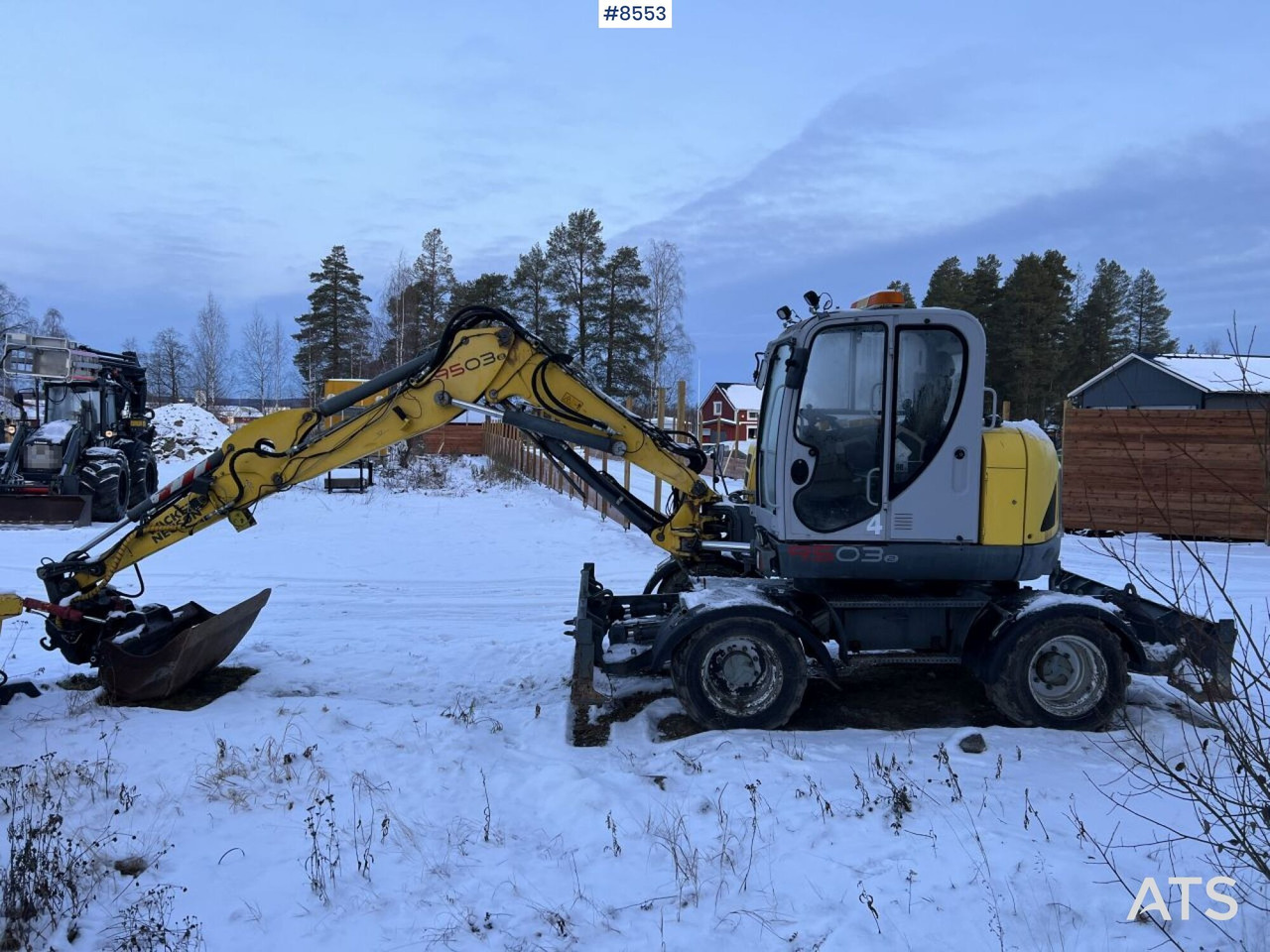 Wacker Neuson 9503 Wheeled excavator, wagon and gears - מחפר גלגלים: תמונה 3 Wacker Neuson 9503 Wheeled excavator, wagon and gears - מחפר גלגלים: תמונה 3