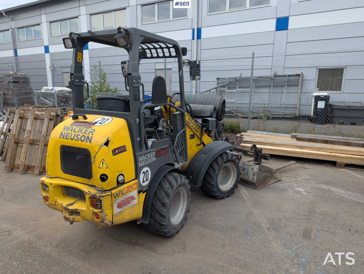 Wacker Neuson WL20 - מעמיס גלגלים: תמונה 3 Wacker Neuson WL20 - מעמיס גלגלים: תמונה 3
